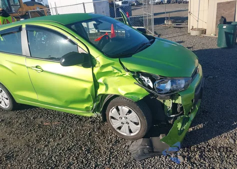 2016 Chevrolet Spark Ls Cvt from USA, damaged, VIN KL8CB6SA9GC607693